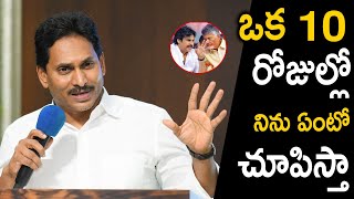 ఒక 10 రోజుల్లో నిను ఏంటో చూపిస్తా | Ys Jagan ||TFID MEDIA|