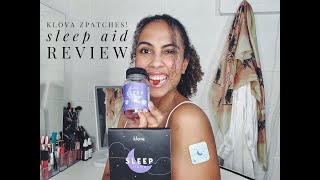 SLEEP PATCH | SLEEP AID | KLOVA Z-PATCH REVIEW #sleepaid #sleeppatches #melatonin #review