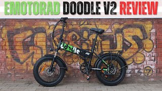 Emotorad Doodle v2 Foldable Electric Cycle Review Video | The Fat Tire SUV of E-bikes in India 🚲