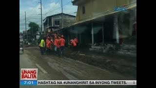 UB: Makapal na putik, naiwan matapos humupa ang baha