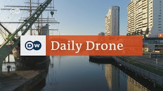 #DailyDrone: The old harbor in Bremen | DW English