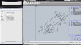 Generation of Welding Map Drawings on AutoCAD Paper(Slow Motion)