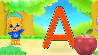 ABCD Cartoon Video | A for Apple,B for Ball,C for Cat | Phonics Song | Super Voice for Kids