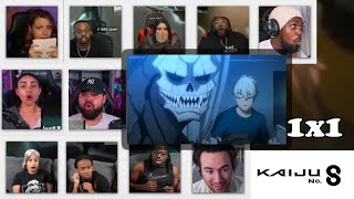 KAIJU 8 | Kaiju 8 Episode 1 Reaction Mashup