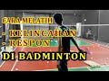 TUTORIAL BADMINTON❗️INI CARA MELATIH KELINCAHAN DI BADMINTON + UJI KECEPETAN ATLET