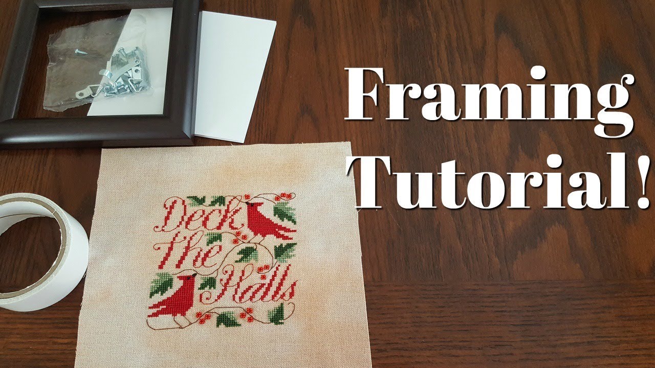 Flosstube 198 Framing Tutorial Youtube