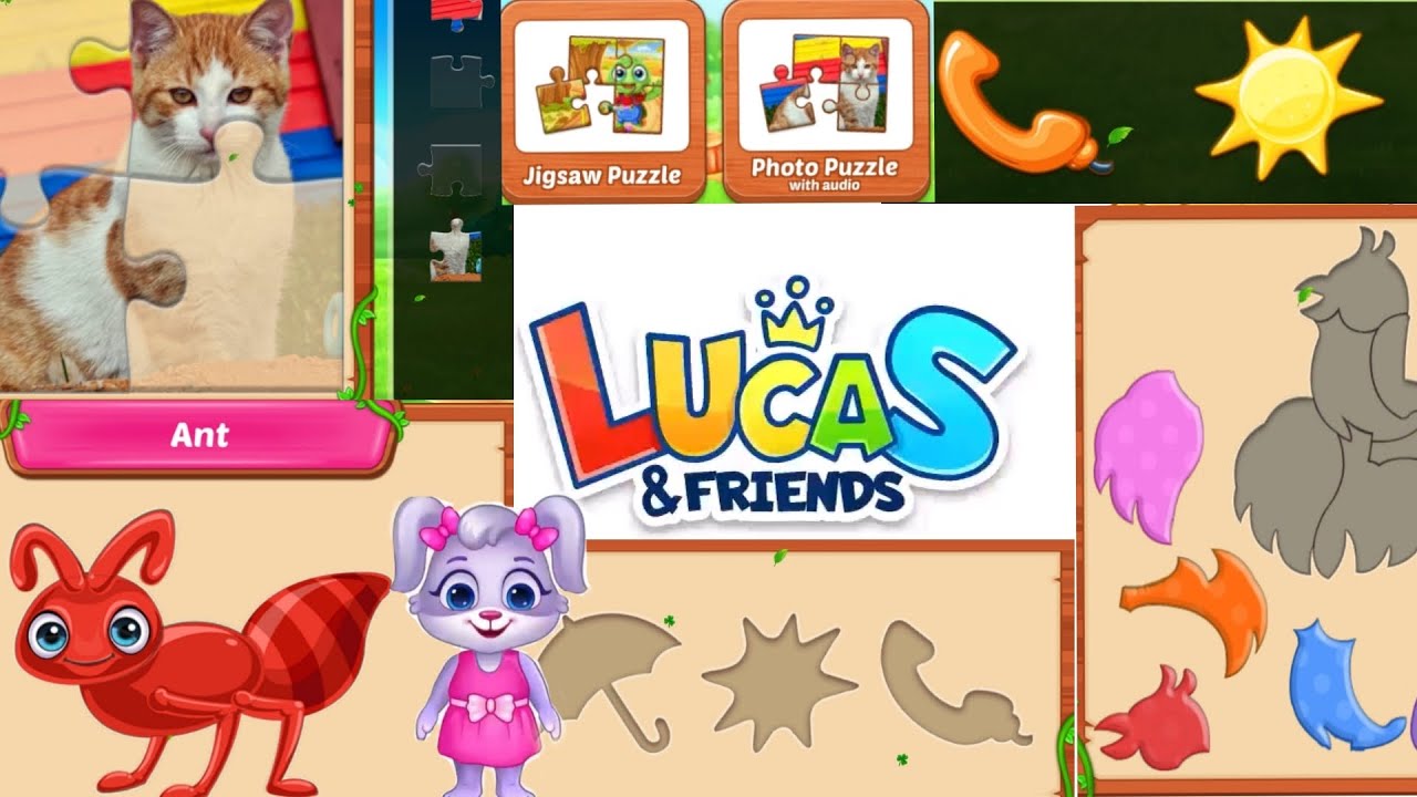 Puzzle Game рџћ Educational Games For Children 3 Youtube