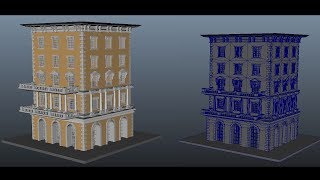 Autodesk Maya Building Speed Modeling