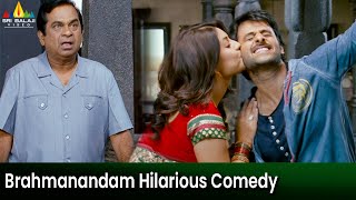 Brahmanandam Hilarious Comedy | Mirchi | Latest Telugu Scenes | Prabhas, Richa @SriBalajiMovies