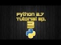 Python 2.7 Tutorial Ep. 3: Creating a Quiz Text-Based Game