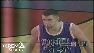 Former Gonzaga basketball player talks about 25-year streak in the NCAA Tournament