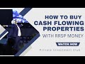 How To Buy Cash Flowing Property Using RRSP Money? by Sunil Tulsiani