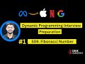 #1 Dynamic Programming Introduction | Solving LeetCode 509  Fibonacci Number | Get started with DP!