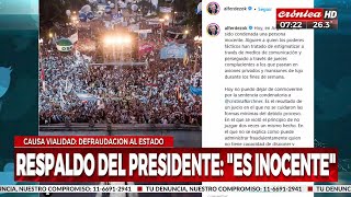 Alberto Fernández: "En Argentina ha sido condenada una persona inocente!"