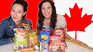 Americans Try Canadian Snacks