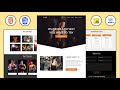 Complete Responsive Fitness Website Design Using [ HTML CSS JQUERY ] form Scratch