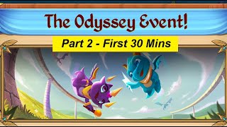 The Odyssey Event Part 2 - First 30 mins Gameplay Merge Dragons
