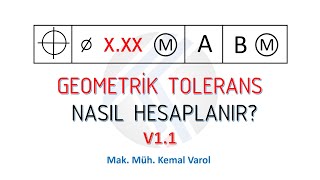 Geometrik tolerans nasıl hesaplanır