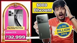 Realme GT 6 Big Billion Days Price|Flipkart Big Billion Days Sale 2024 Realme GT 6 Offer \u0026 Discount