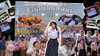 ⋆𐙚₊˚⊹ จบ ม.6 เเล้ว🥹Graduation vlog ปัจฉิม ม.6 -Ckw school- รุ่นที่ 60  | ธิดา เเชลเเนล