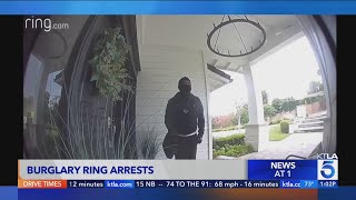Massive burglary ring busted in Orange County