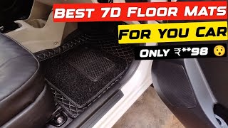 Best 7D floor mats for your car: Alto 800/Alto k10 Car floor mats Installation