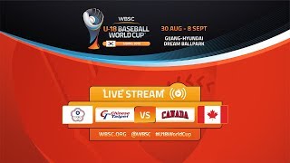 Chinese Taiepi v Canada - U-18 Baseball World Cup 2019 - Super Round