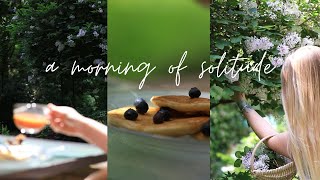 Come spend breakfast with me | Beauty of Solitude in Spring | Slow Living Silent Vlog