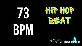 Drum loop - HIP HOP beat - 73 BPM