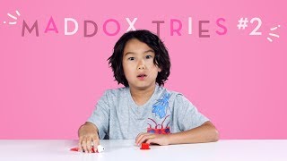 Maddox Tries: Part 2 | Kids Try | HiHo Kids