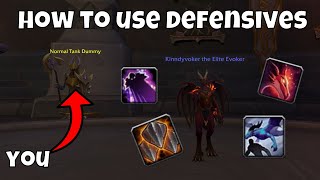 How to use DEFENSIVES as Devastation Evoker