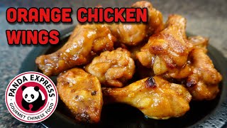 Spicy Orange Chicken Wings Recipe // Copycat Panda Express Orange Chicken Wings in the Oven