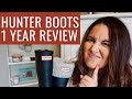 HUNTER BOOTS UPDATED REVIEW | DO HUNTER BOOTS LAST? ARE THEY GOOD FOR COLD WEATHER?