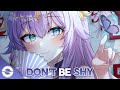 Nightcore - Don’t Be Shy - (Lyrics)