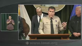 LA County Sheriff reveals weapons recovered from Monterey Park shooting suspect