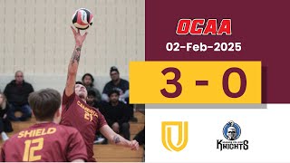 OCAA  Men's Volleyball 🏐 Niagara @ Cambrian [2025/02/02]