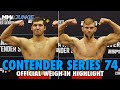 Dana White's Contender Series 74 Weigh-In Highlights: No Misses for Week 8