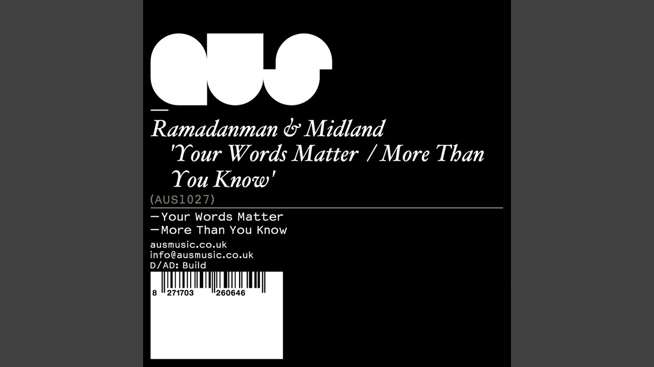 Your Words Matter Youtube