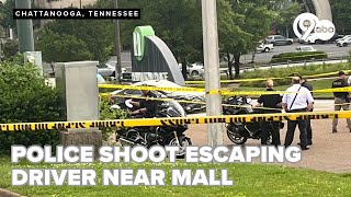 Escaping suspect shot, killed by police near Tennessee mall