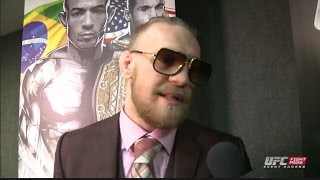 Conor McGregor says Dos Anyos a coward, and I knew it