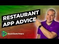 My Restaurant App Advice for Restaurant Owners