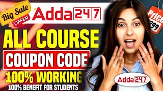 Adda247 Discount Coupon Code | Adda247 Bank Maha Pack Coupon Code | Adda247 Course Discount Coupon