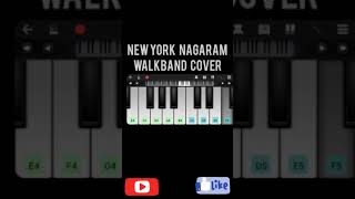 New York Nagaram Song Walkband Cover| Piano with Charan| #shorts