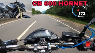 MEU TOP SPEED HONDA CB 600F HORNET