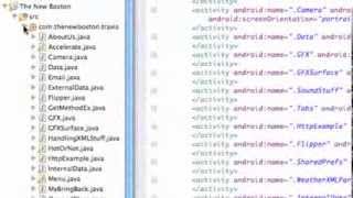 Android Application Development Tutorial 161 Setting up Widget Configuration Activity YouTube