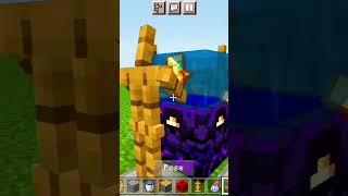 How to make flying doll in minecraft | #shorts | #shortsvideo