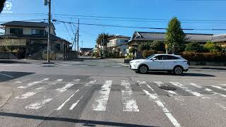 茨城県 那珂郡 東海村 東海三丁目  | Tokai 3-chome, Tokai Village, Naka District, Ibaraki   | Driving in Japan