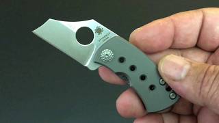 Spyderco McBee!  New Release!  Knife of the Day!