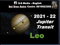 Jupiter Transit to Aquarius 2021 for Leo