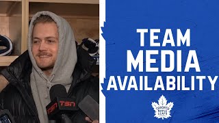 Maple Leafs Media Availability | Pregame at Calgary Flames | February 4, 2025